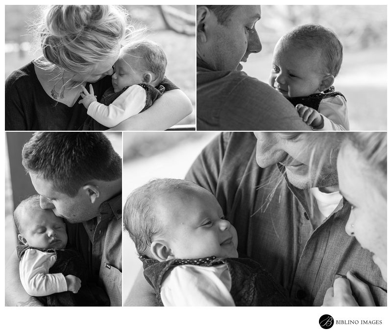 A-balck-and-white-portrait-collage-of-mum-and-dad-and-baby-duirng-a-family-Portrait-Photo-Session-at-Canberra-Nara-Peace-Park