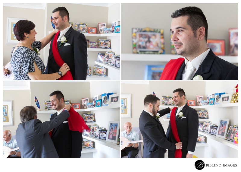 Greek-red-scarf-ritual-blessing-the-groom