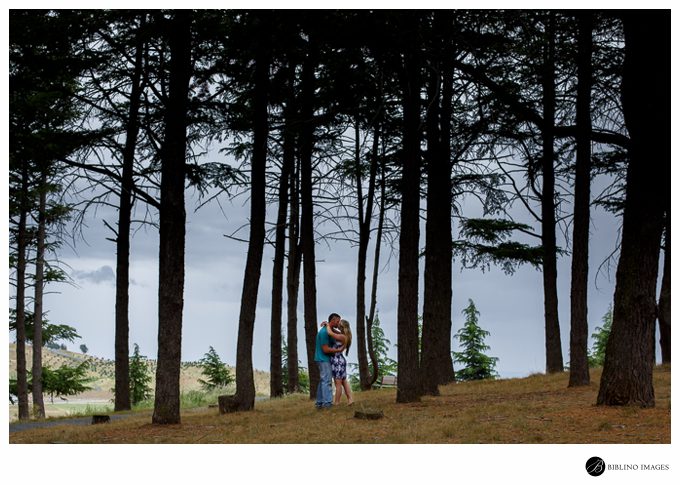 Engagement session in the Himalayan Cedar Forest